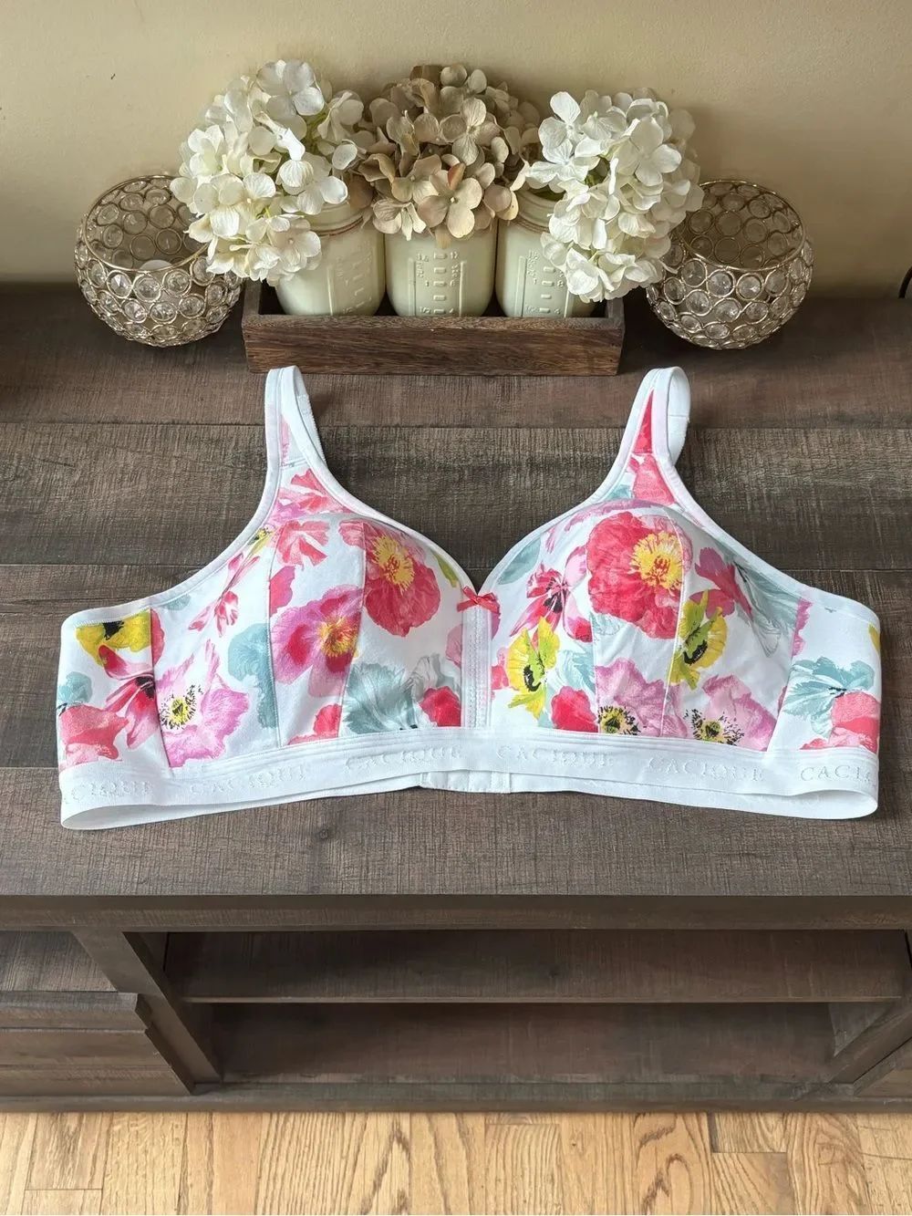 Cacique by Lane Bryant Cotton Lightly Lined No-Wire Bra.